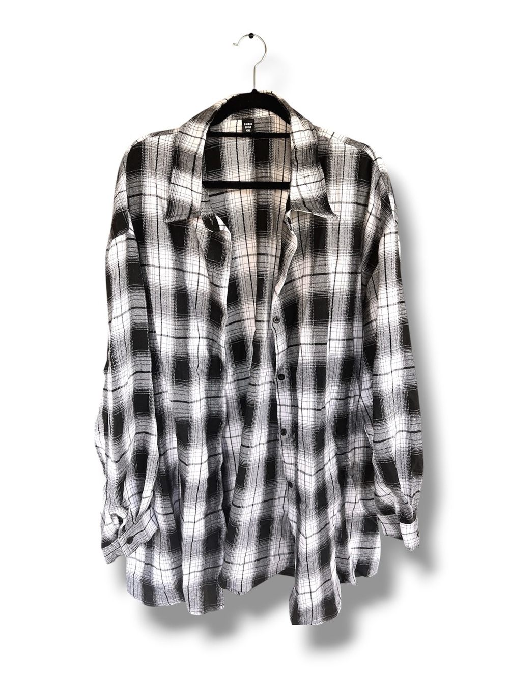 NWOT Plus Size Plaid Button Up